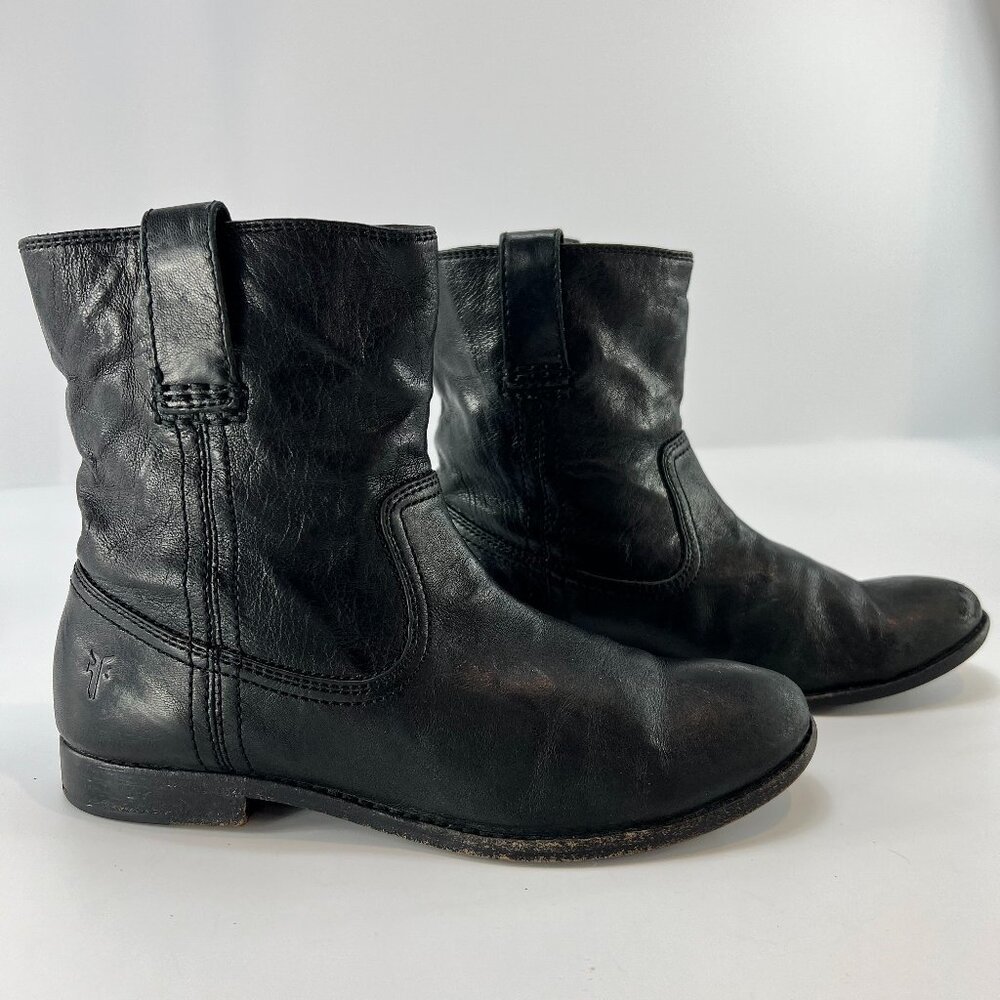 Frye Anna Shortie Leather Boots
